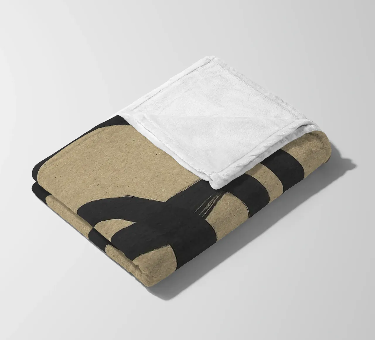 Abstract Way XIX fleece blanket by Santhosh CH