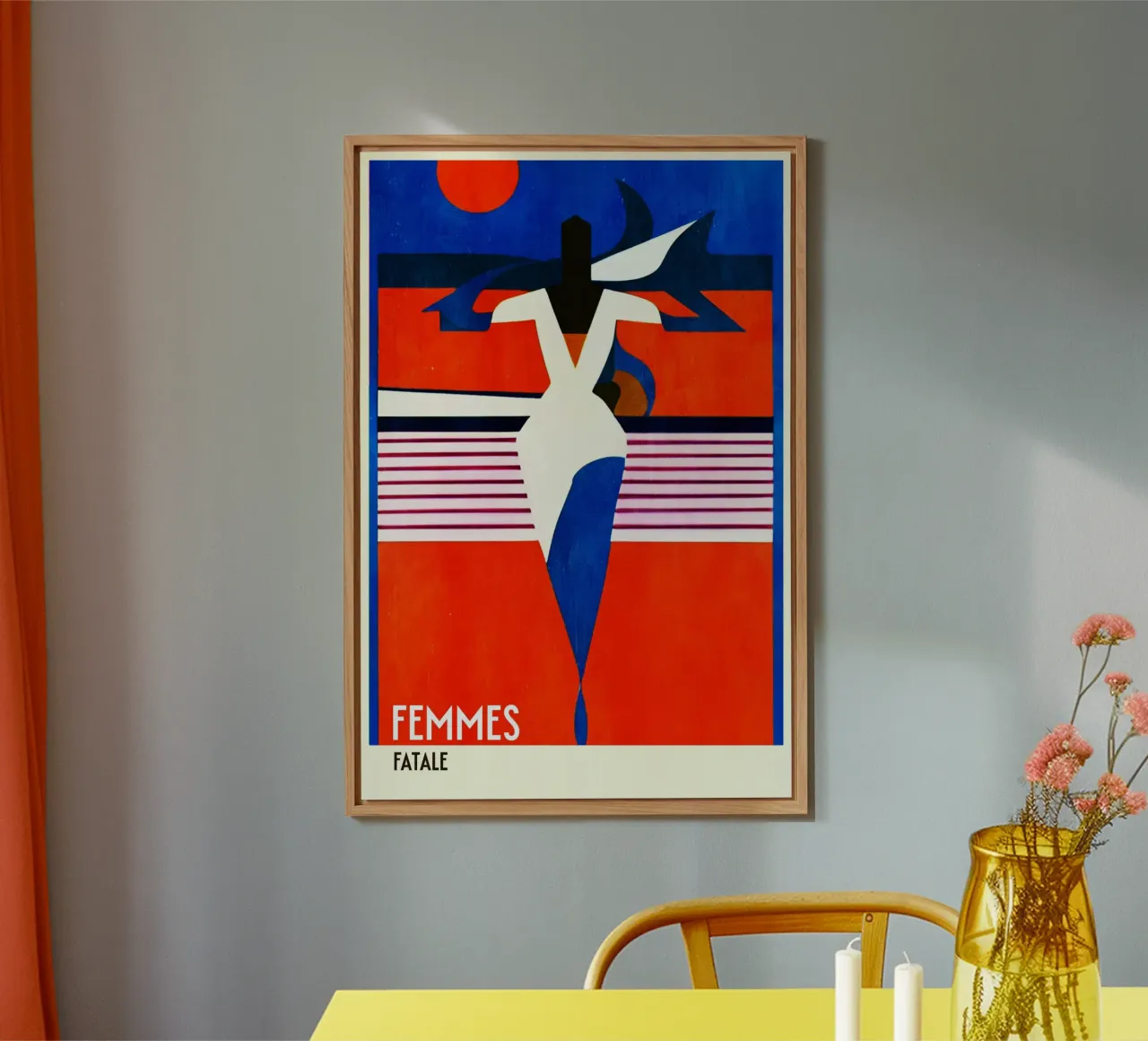 Femmes Fatale alu-dibond by Bo Anderson