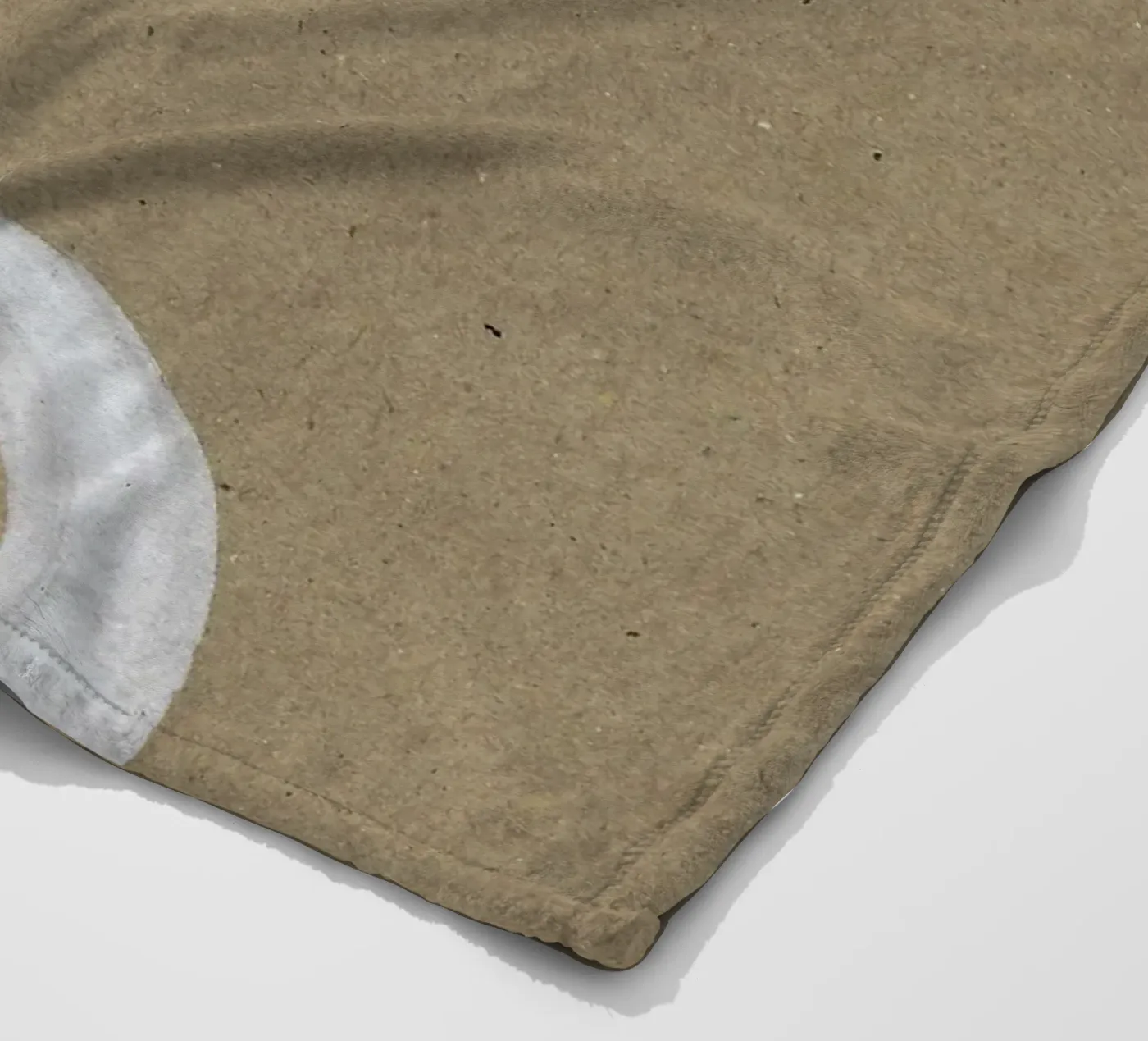 Abstract Intertwining Lines fleece blanket by Santhosh CH