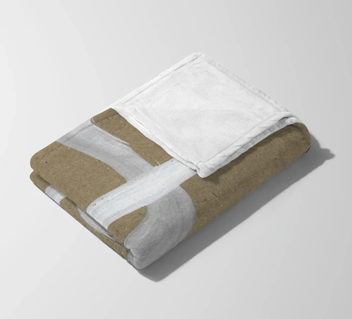 Abstract Intertwining Lines fleece blanket by Santhosh CH