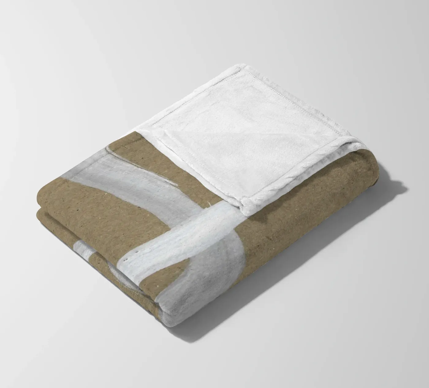 Abstract Intertwining Lines fleece blanket by Santhosh CH