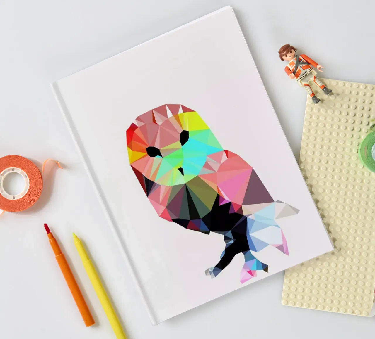 Crystal Owl notebook by Three Of The Possessed
