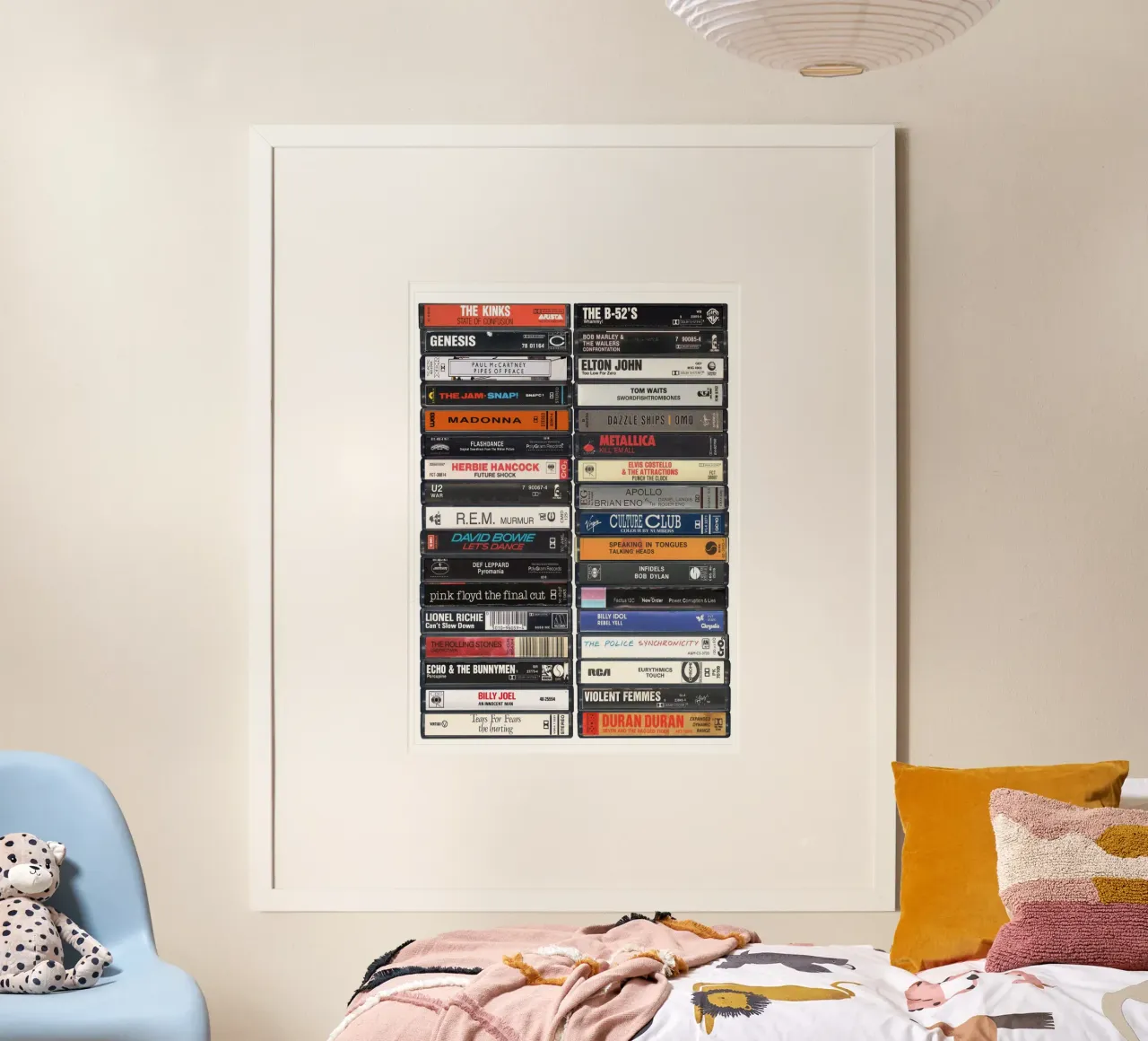 Musica del 1983 - Idea regalo per il 42° compleanno - Nati nel 1983 - Anni 80 poster da MrMustardPrints