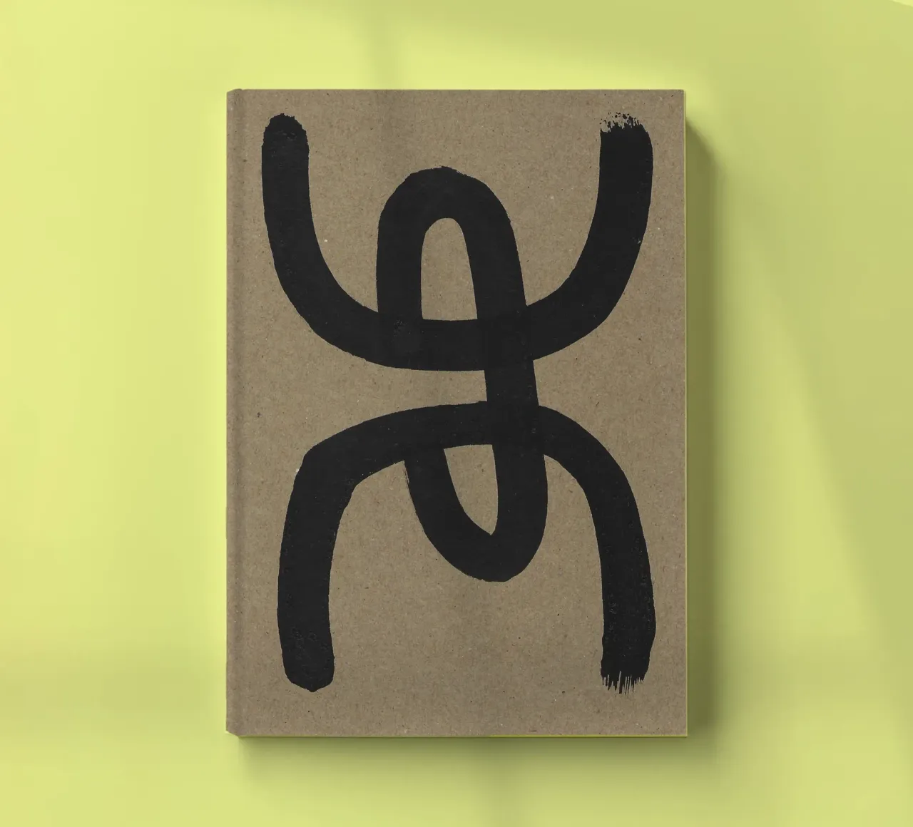 Abstract way III notebook by Santhosh CH