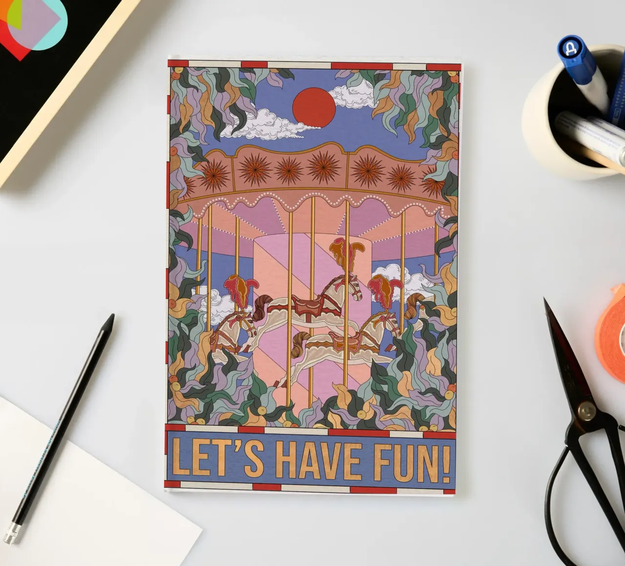 Let's Have Fun notebook by OMG Kitty