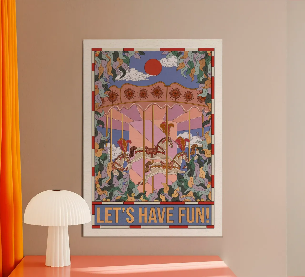 Let's Have Fun poster by OMG Kitty