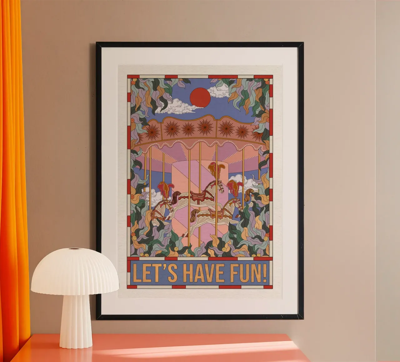 Let's Have Fun poster by OMG Kitty