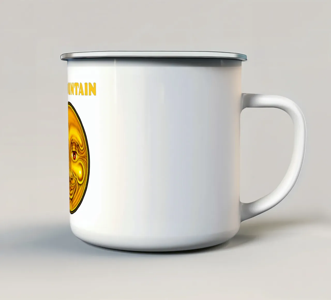Big Mountain Band Classic tazza in smalto da igoshartwrks