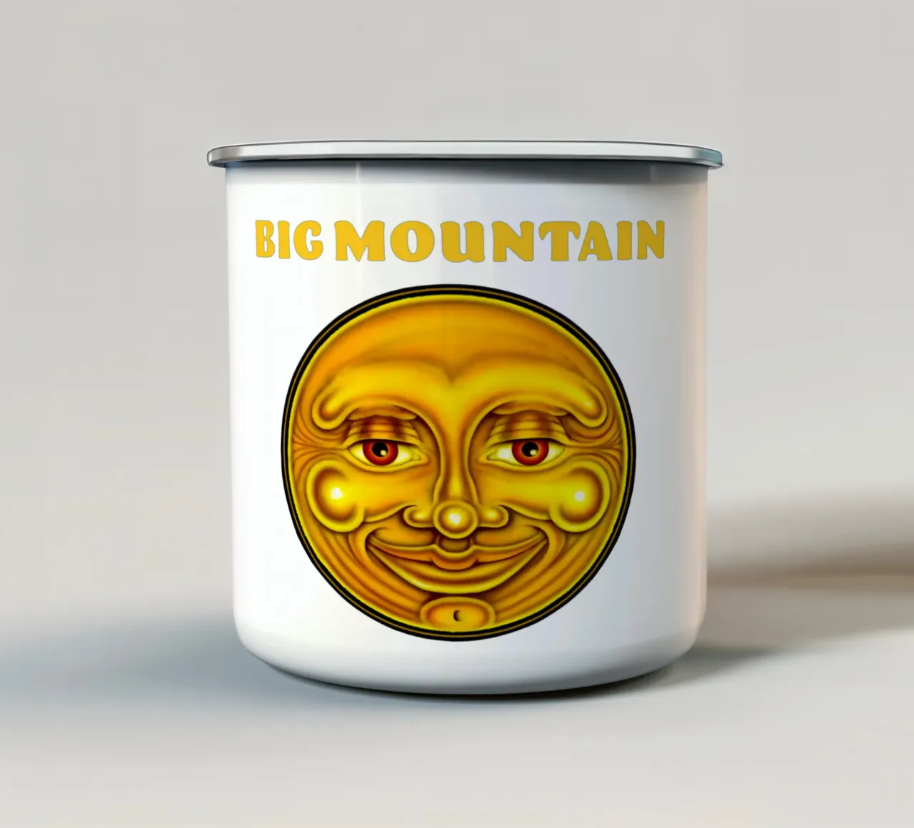 Big Mountain Band Classic tazza in smalto da igoshartwrks