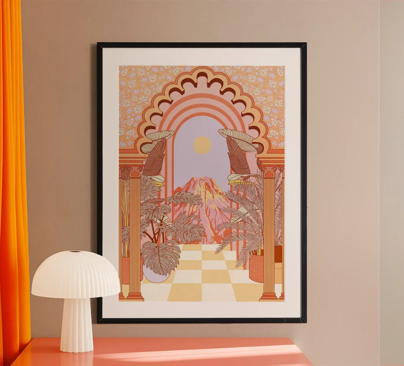 De berg poster van OMG Kitty
