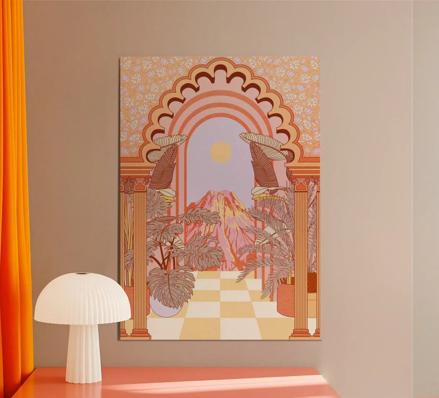 The Mountain poster by OMG Kitty