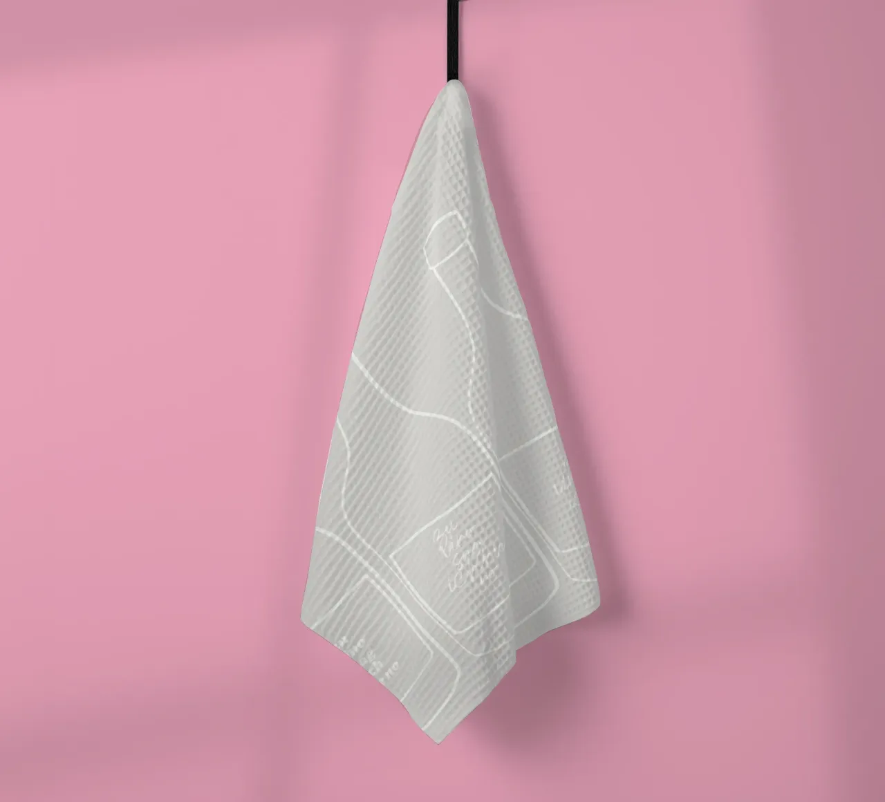 Poster sul vino e l'umore canovaccio da cucina da PurePeachStudio