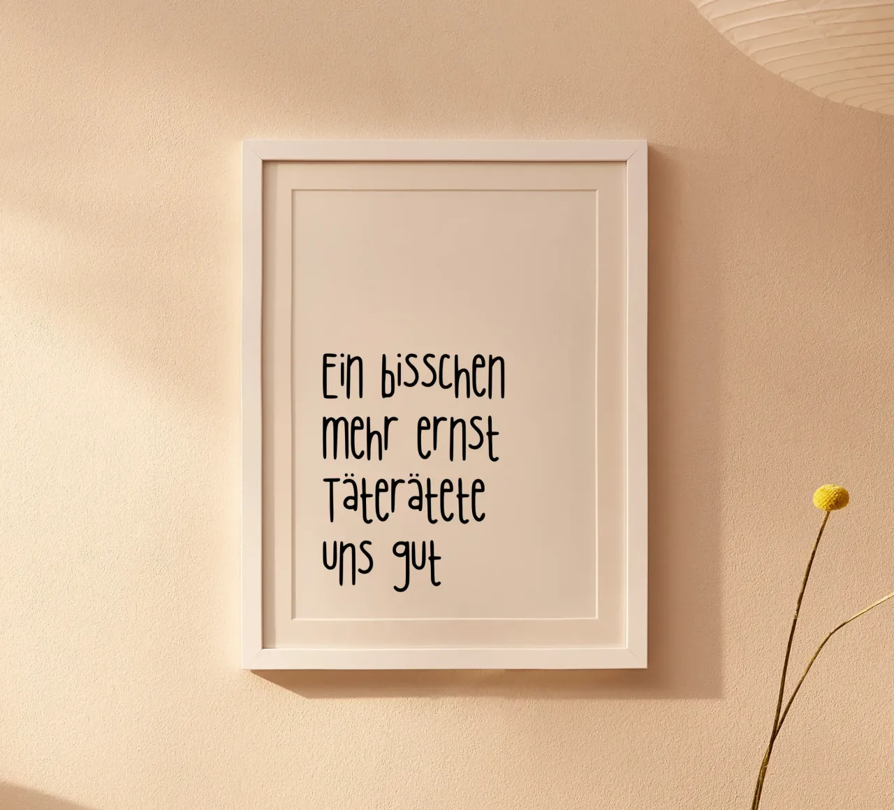 Un peu plus de sérieux nous ferait du bien poster de PurePeachStudio