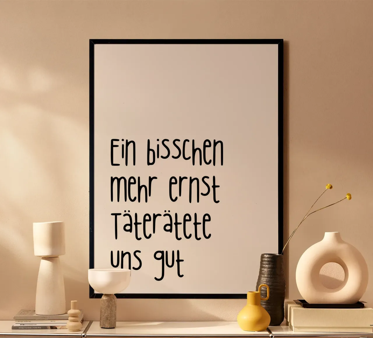 Un peu plus de sérieux nous ferait du bien poster de PurePeachStudio