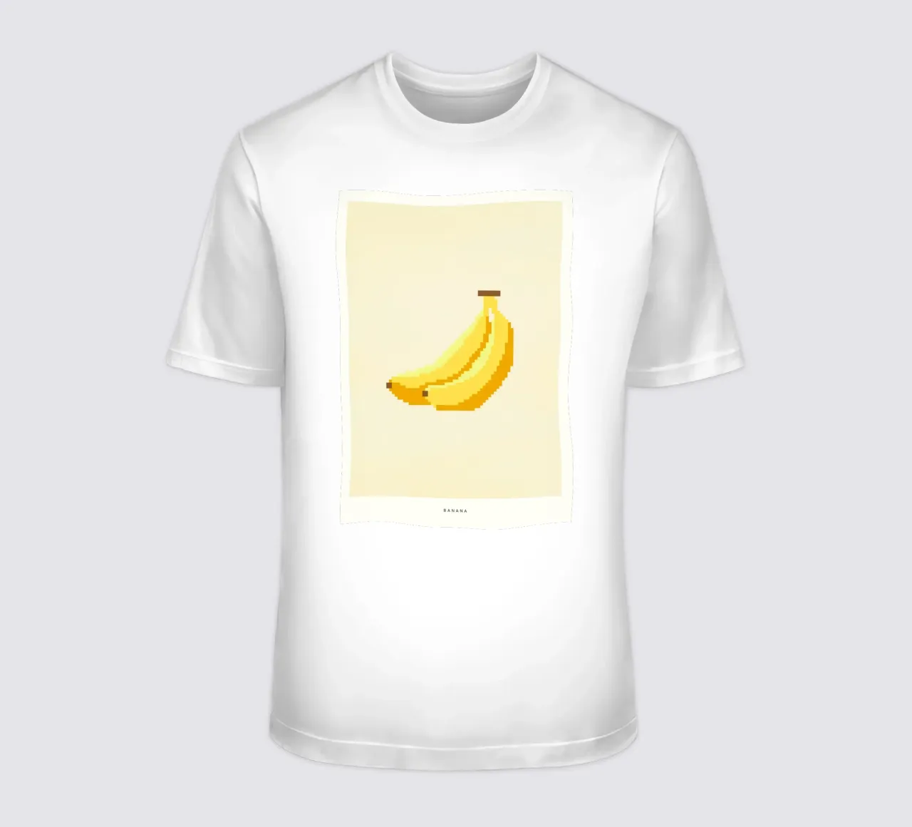 Pixel Banana t-shirt da PurePeachStudio