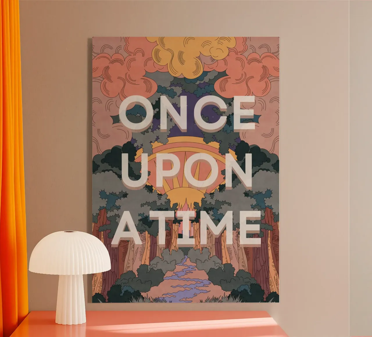 Once Upon A Time acrylic glass by OMG Kitty