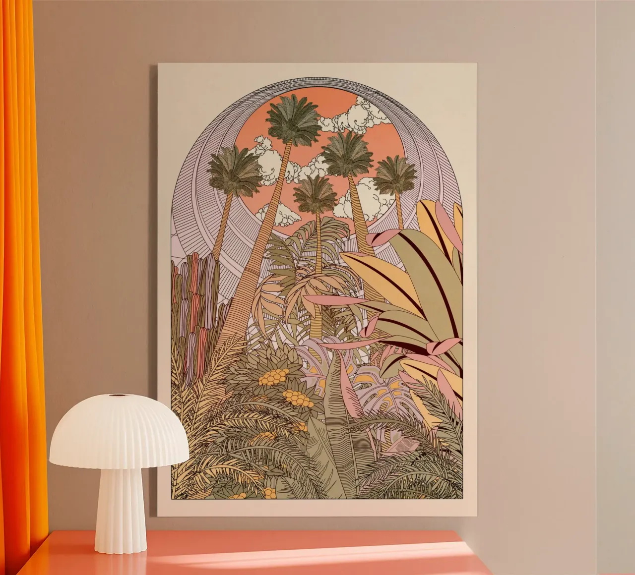 Looking Up Acryl-Glas von OMG Kitty