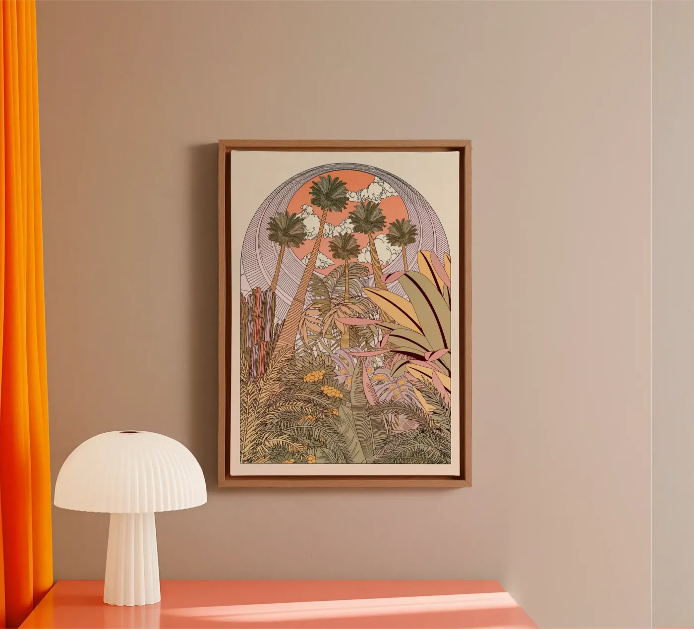 Looking Up tela da OMG Kitty