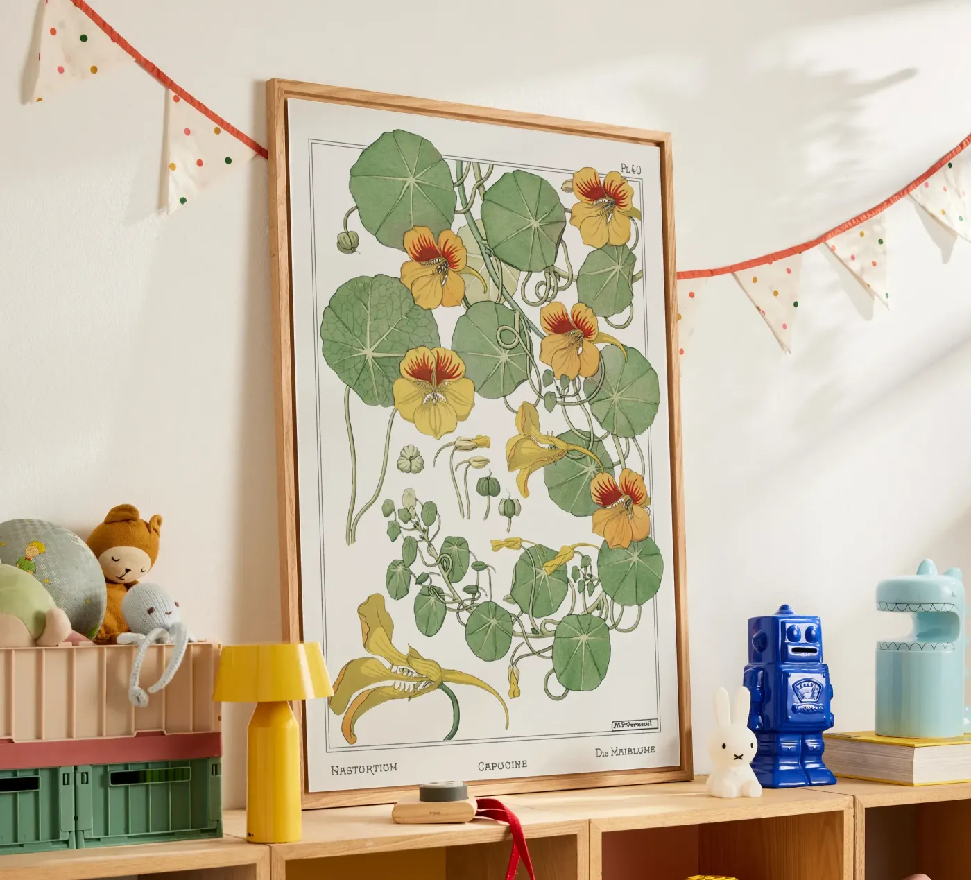 ornamental flowers plexiglass da vintageshop