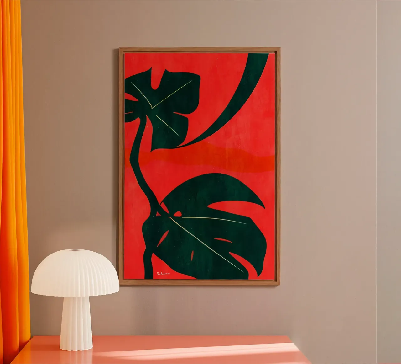 Tropical Nights alu-dibond by Bo Anderson