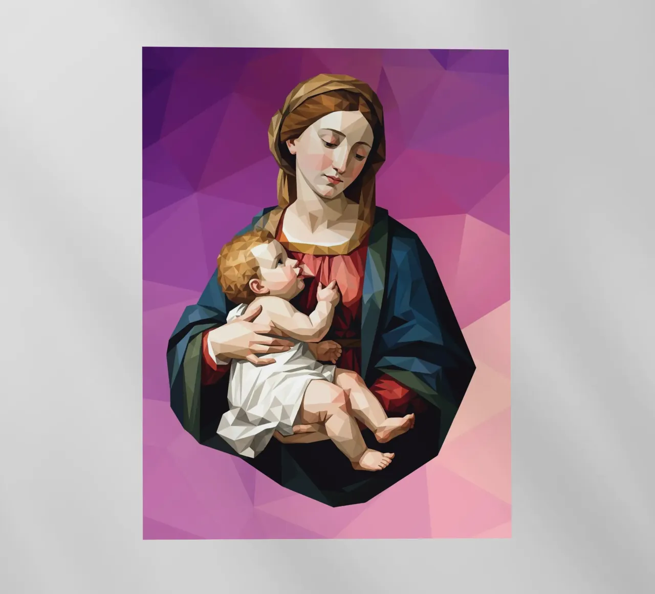 The Madonna del Latte pellicola backlit da Low Profile