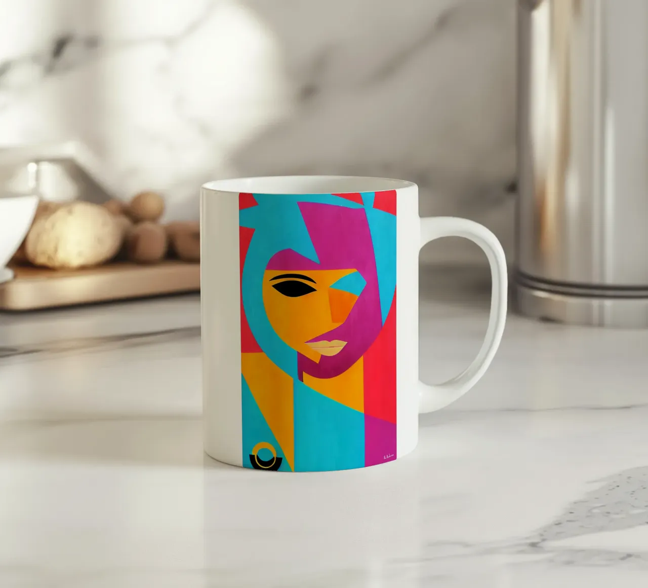 Portrait No.4 tazza in ceramica da Bo Anderson
