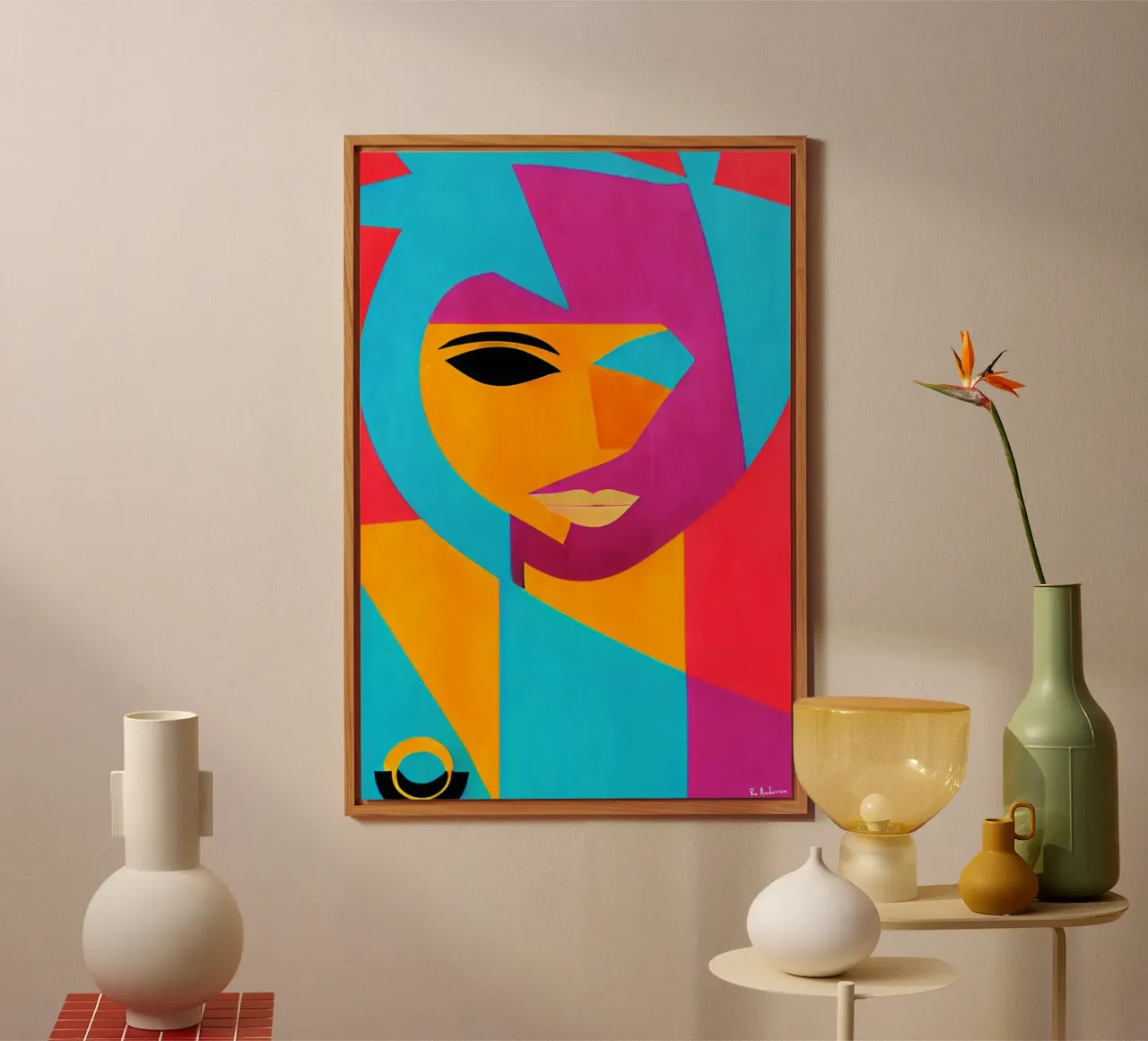 Portrait No.4 alluminio dibond da Bo Anderson