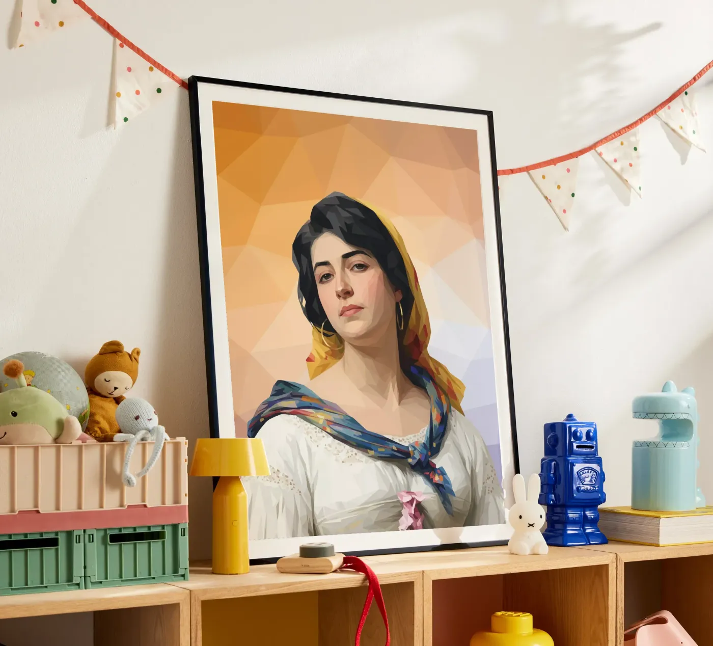 Una giovane bellezza poster da Classical Modern Art