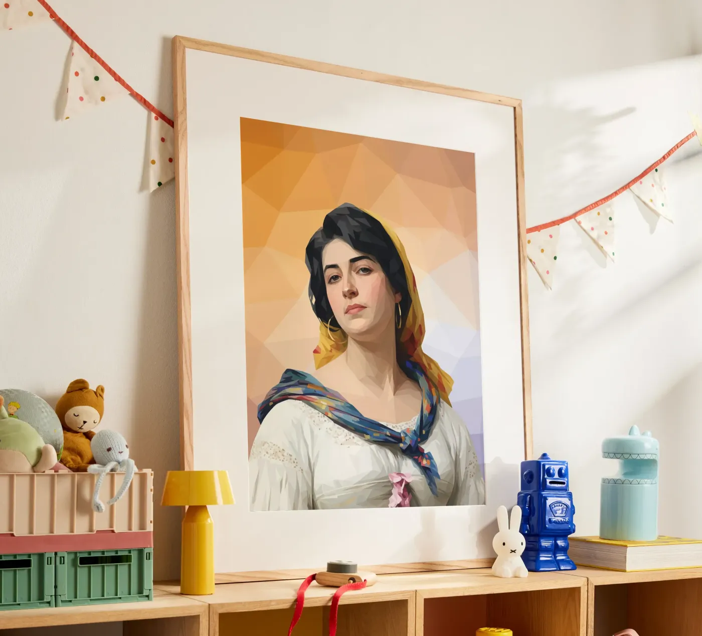 Una giovane bellezza poster da Classical Modern Art