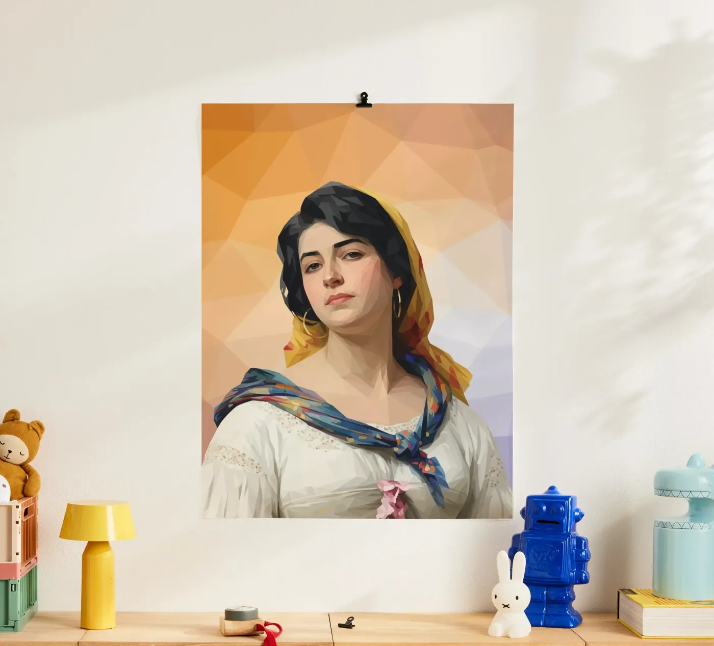 Una giovane bellezza poster da Classical Modern Art