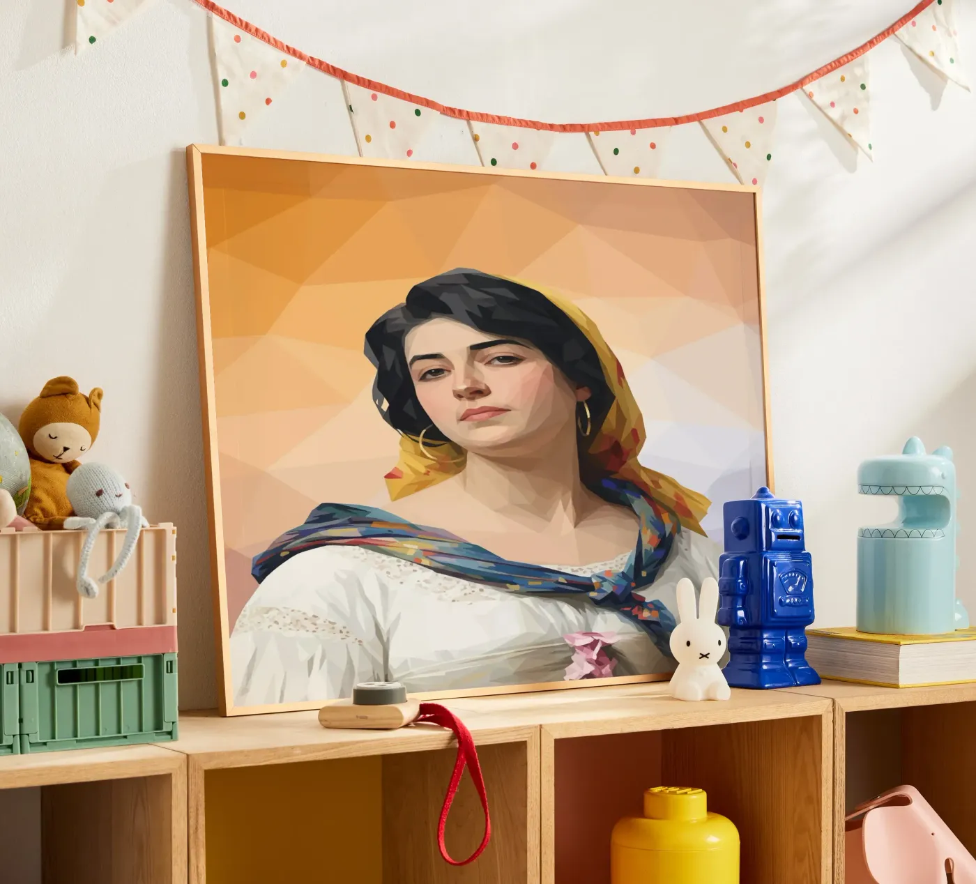 Una giovane bellezza poster da Classical Modern Art