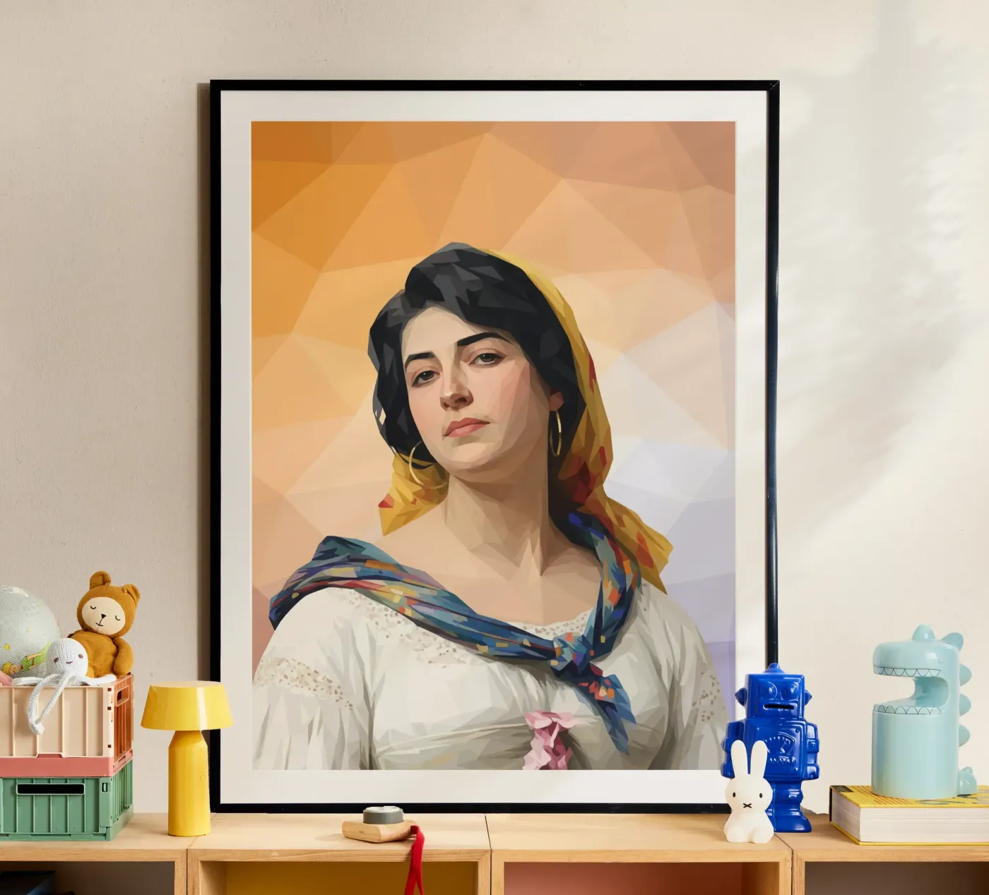 Una giovane bellezza poster da Classical Modern Art