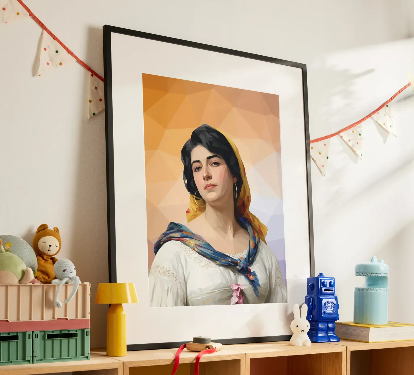 Una giovane bellezza poster da Classical Modern Art