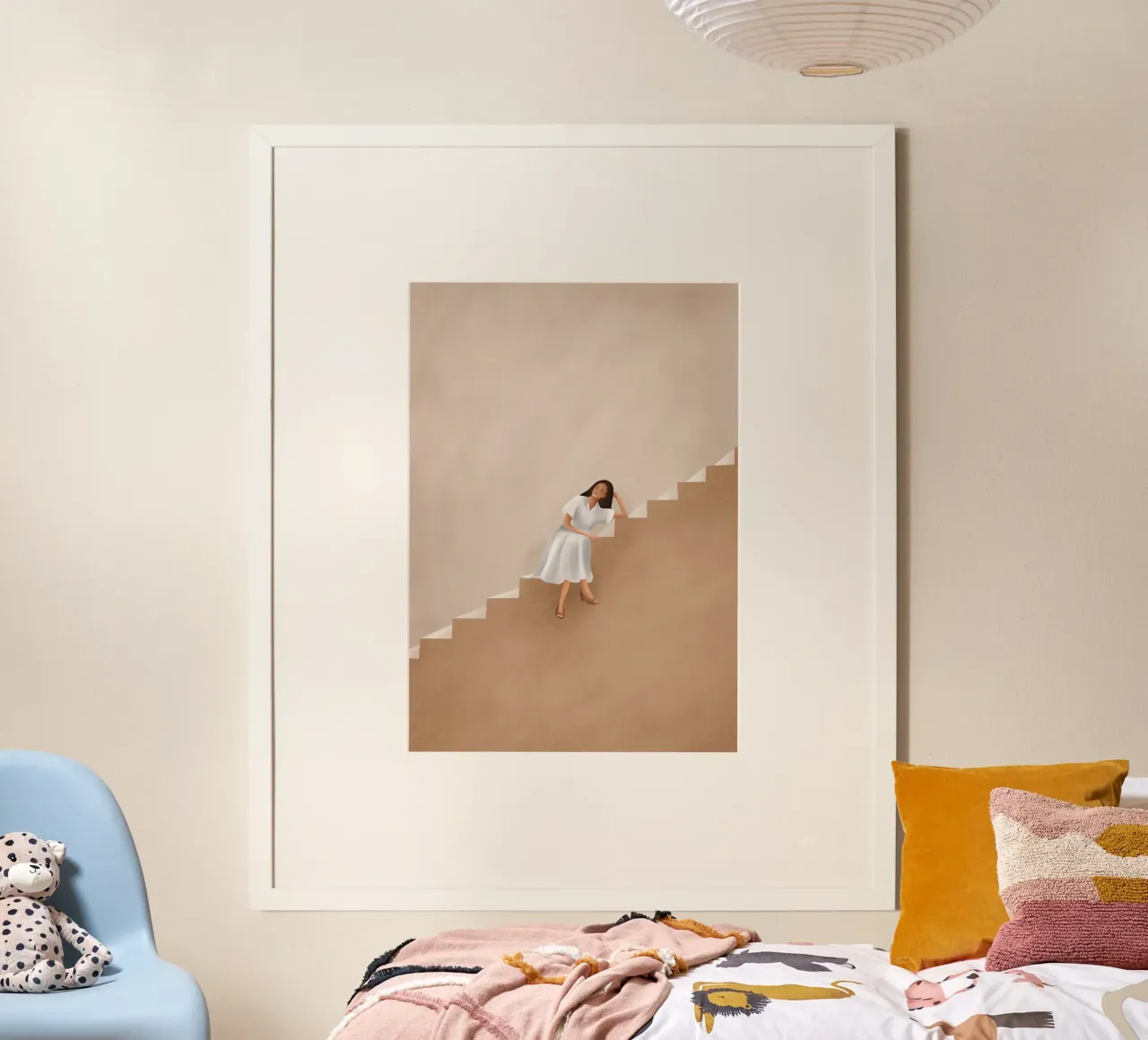 La scala dei sogni carta hahnemühle da City Art