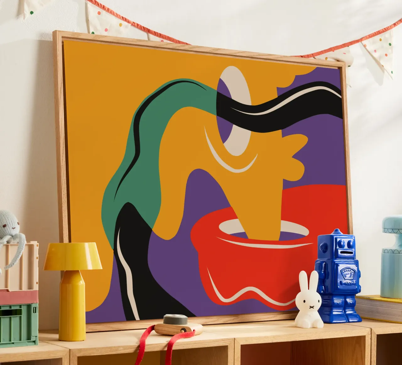 Paint mixture plexiglass da Little Dean