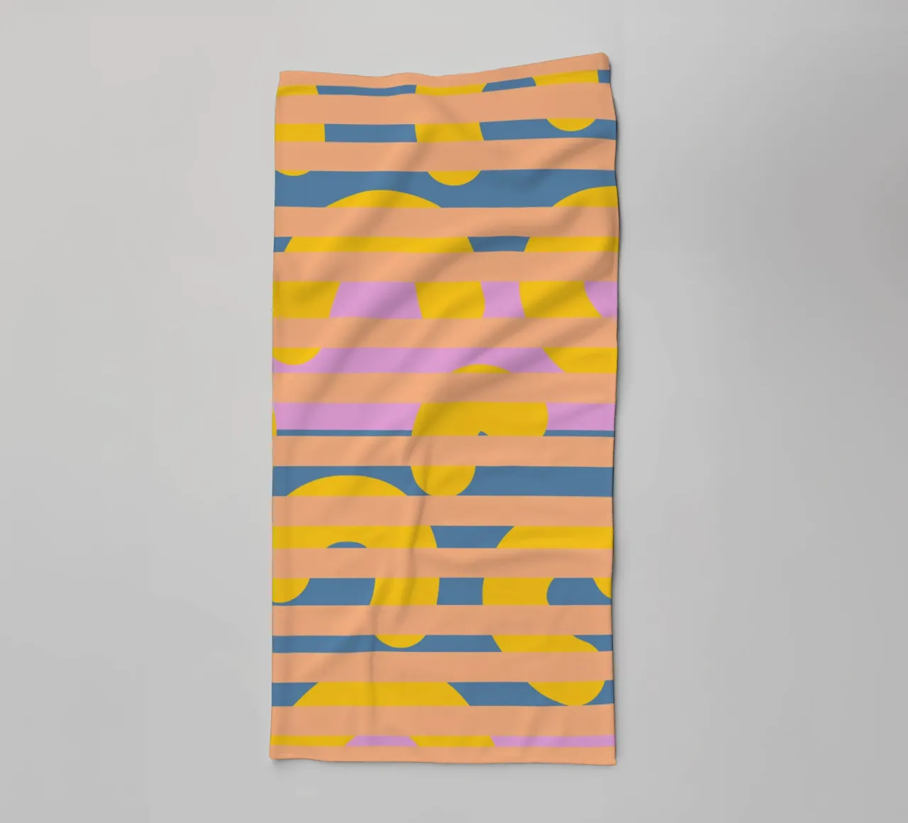 Banane hinter Gittern Handtuch von Little Dean