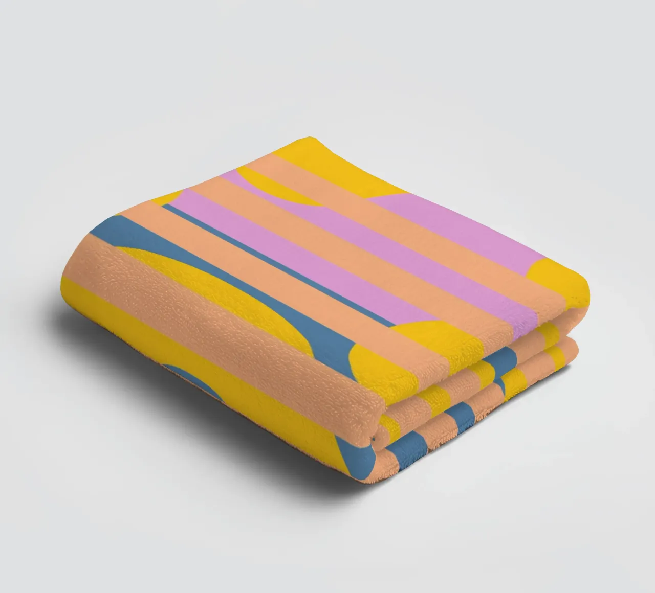 Banane hinter Gittern Handtuch von Little Dean