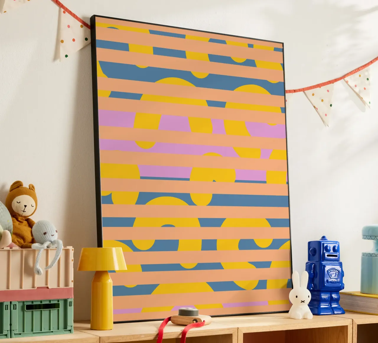 Banane hinter Gittern Forex-Platte von Little Dean