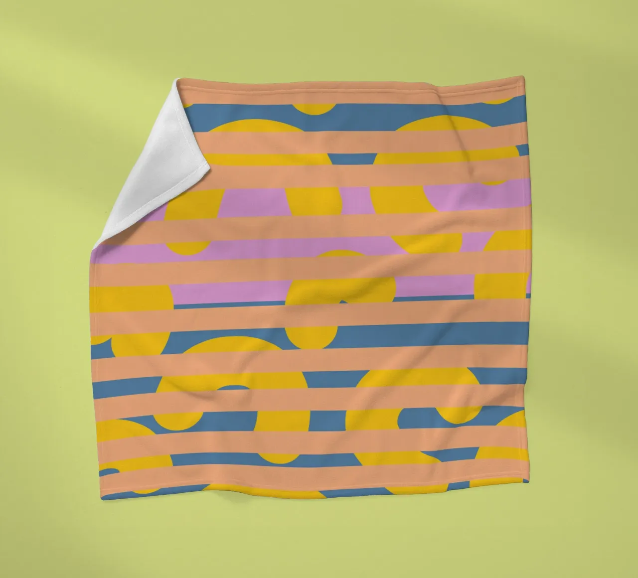 Banane hinter Gittern Fleecedecke von Little Dean