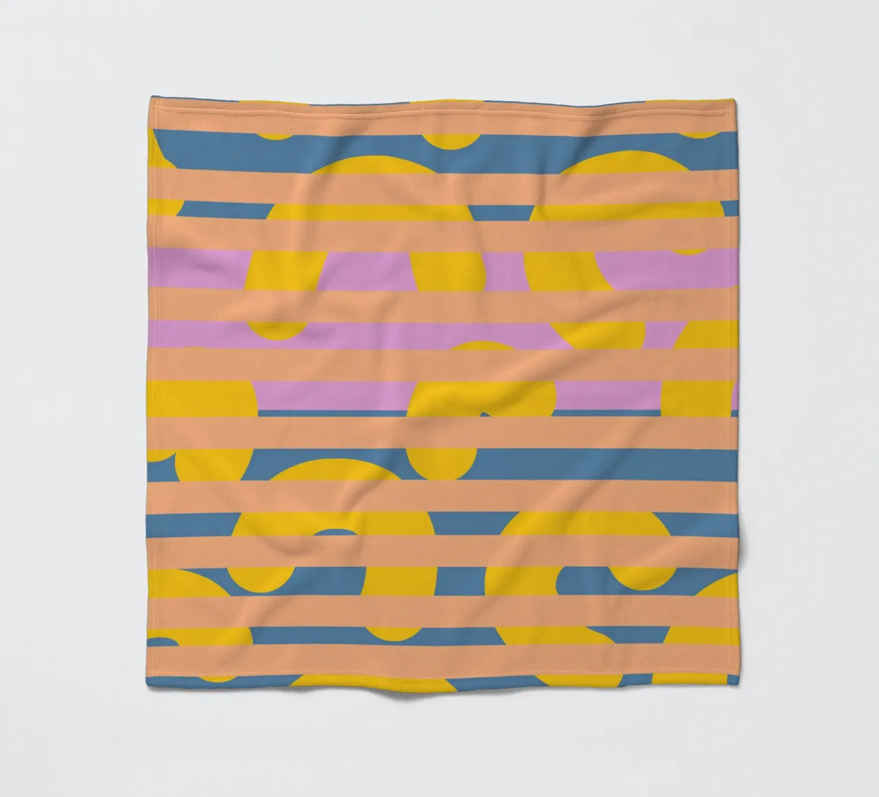 Banane hinter Gittern Fleecedecke von Little Dean