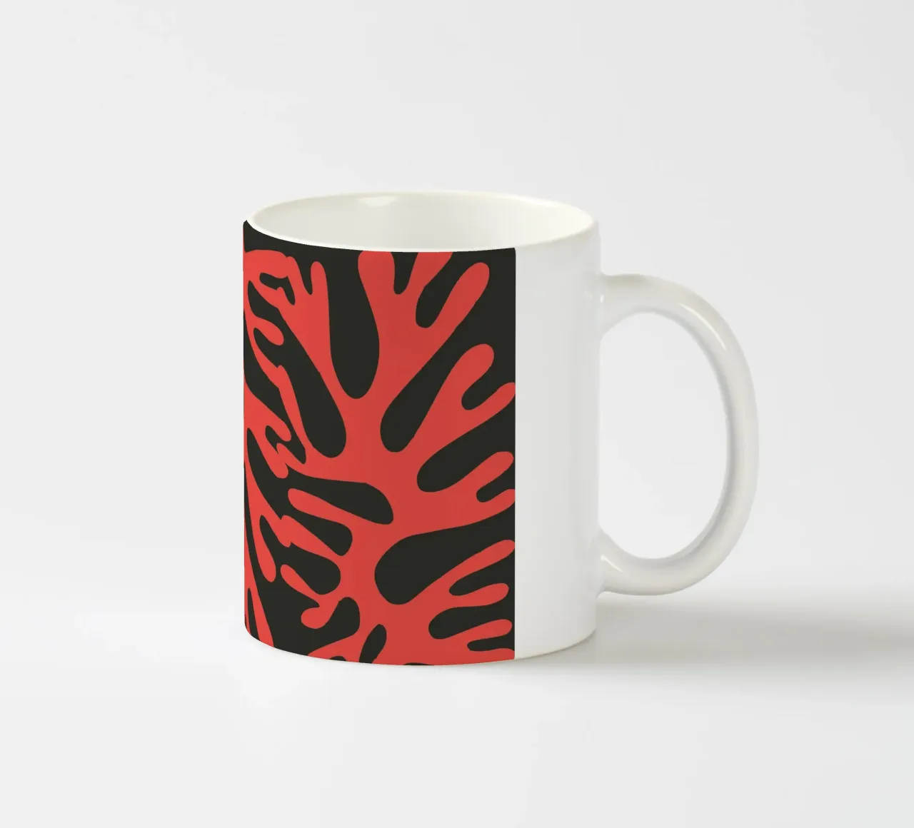 Alghe rosse tazza in ceramica da Little Dean