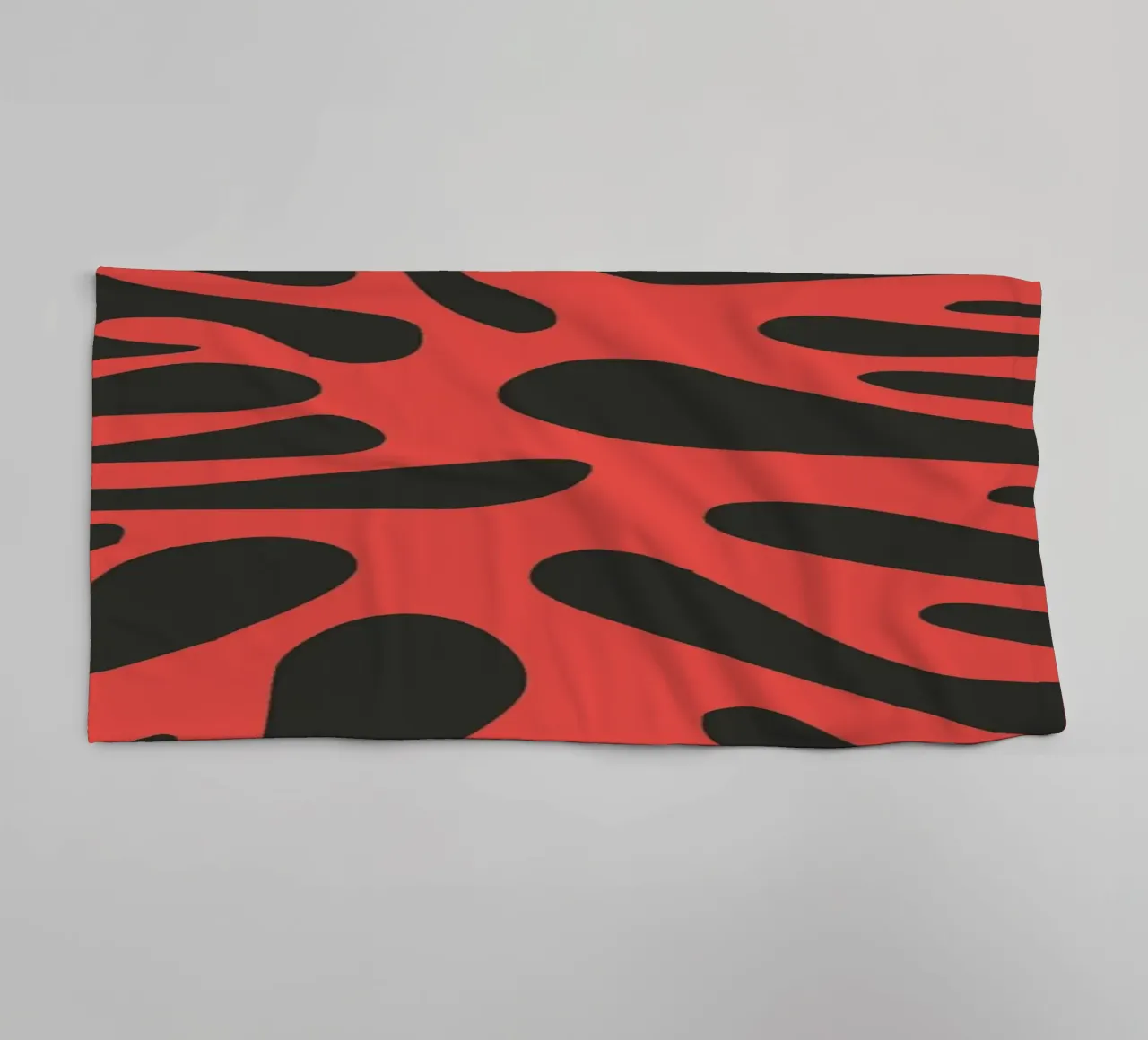 Alghe rosse asciugamano da bagno da Little Dean