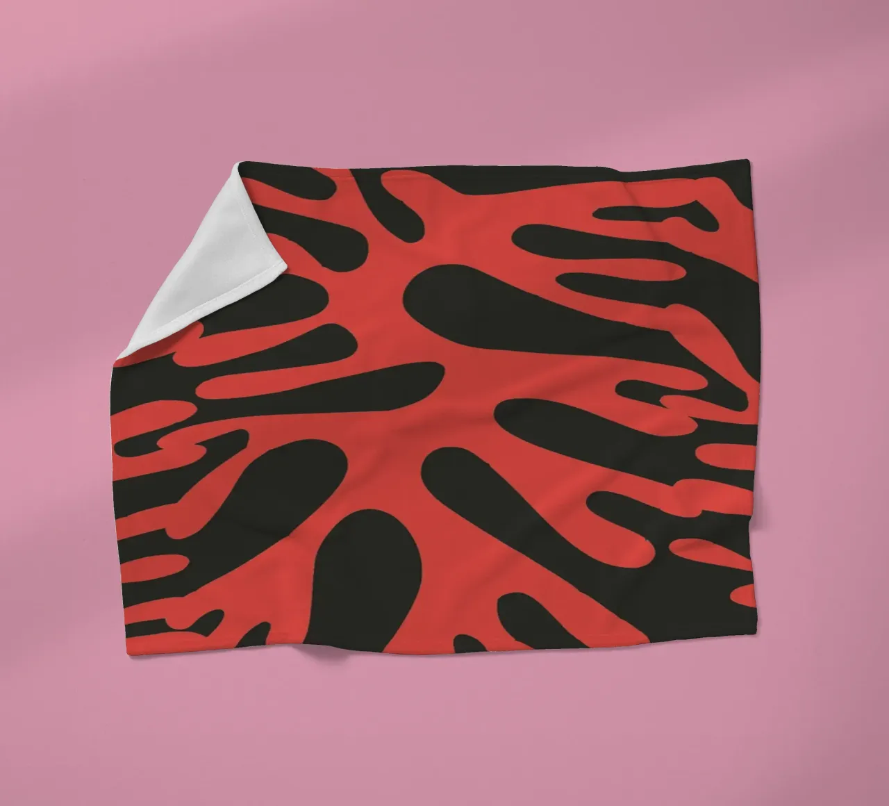 Alghe rosse coperta in pile da Little Dean