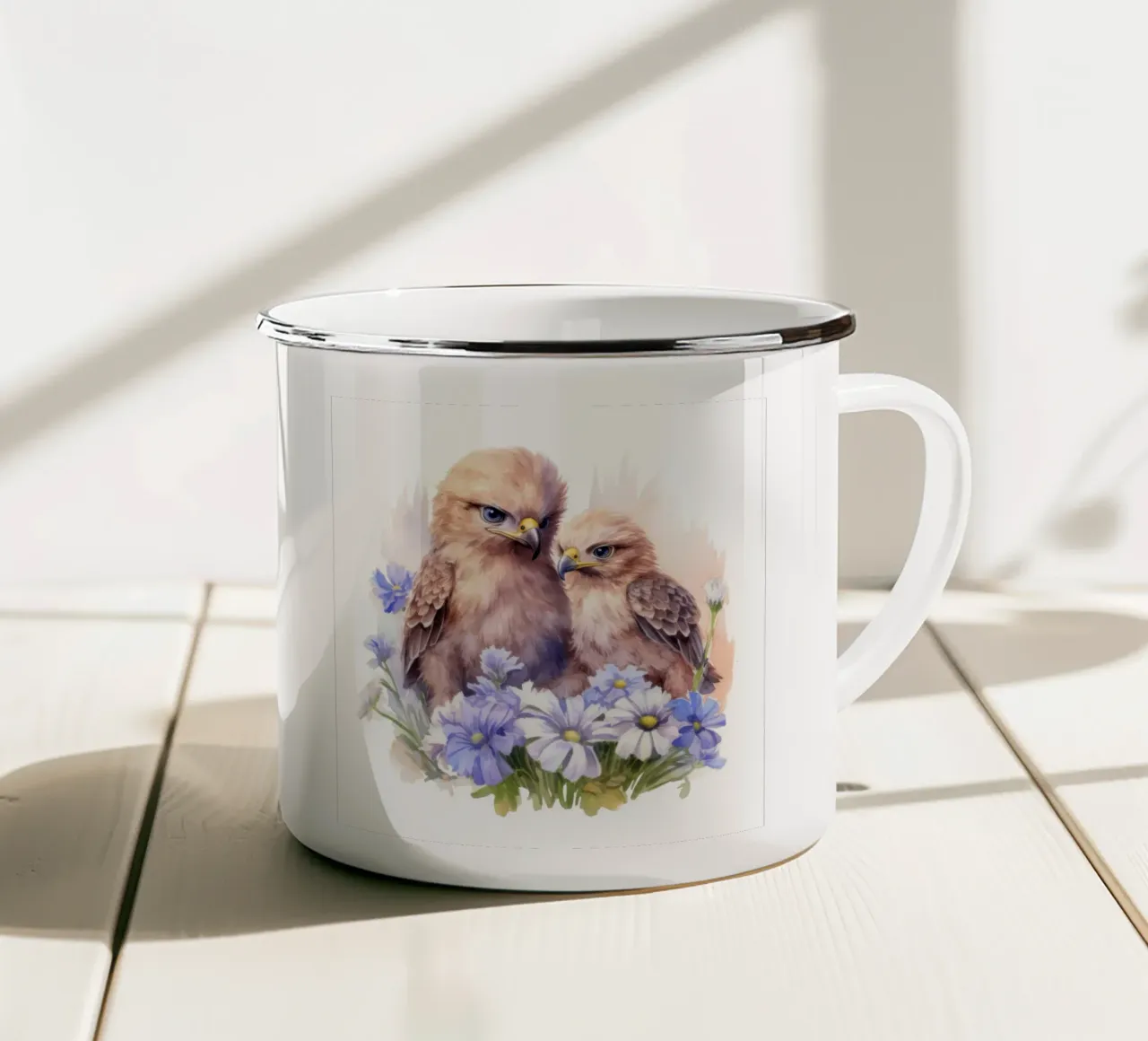 Piccole aquile tazza in smalto da Happy Littles