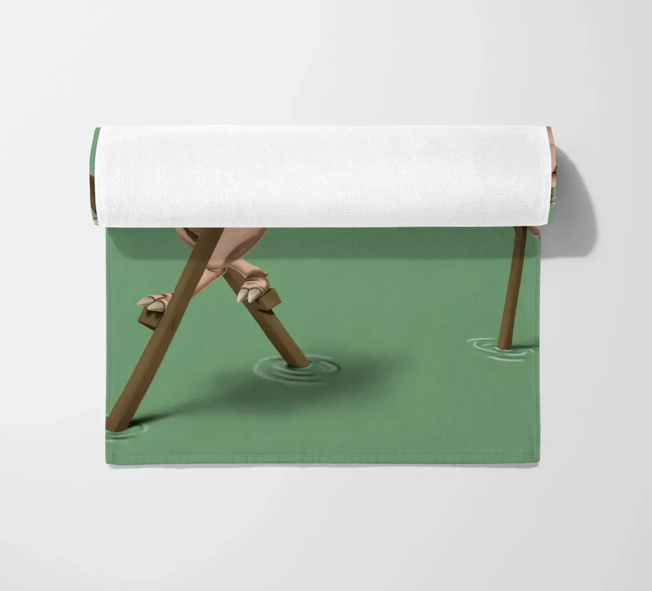 Stick in the mud (Coloured) telo mare da Rob Art | Illustration