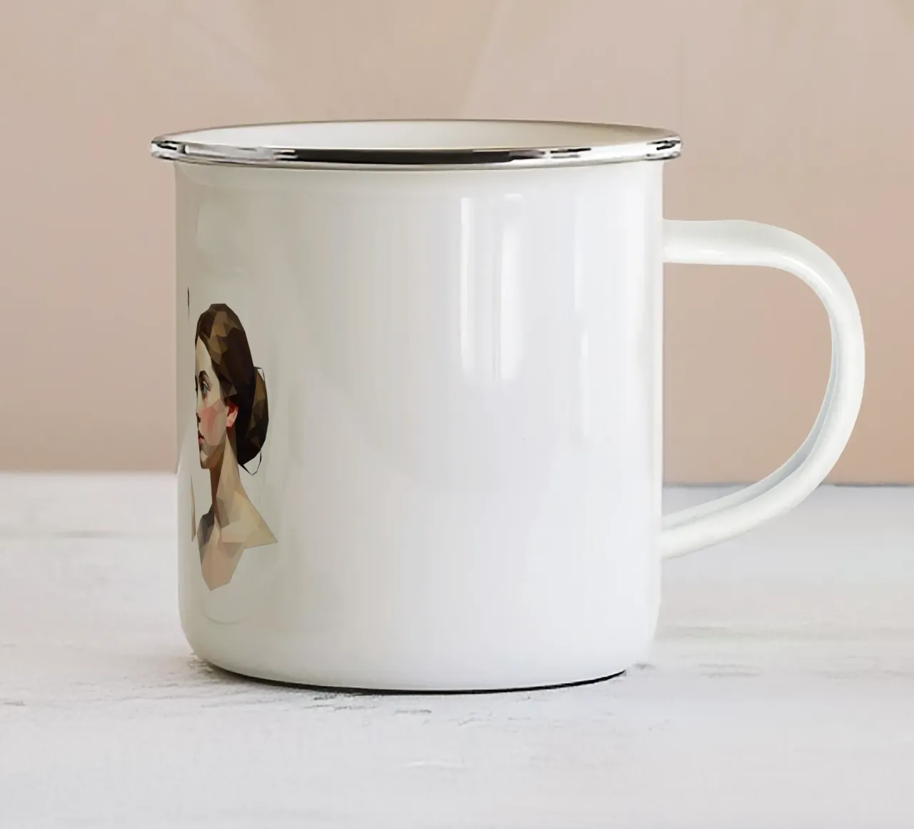 I segreti di me e te tazza in smalto da Low Profile