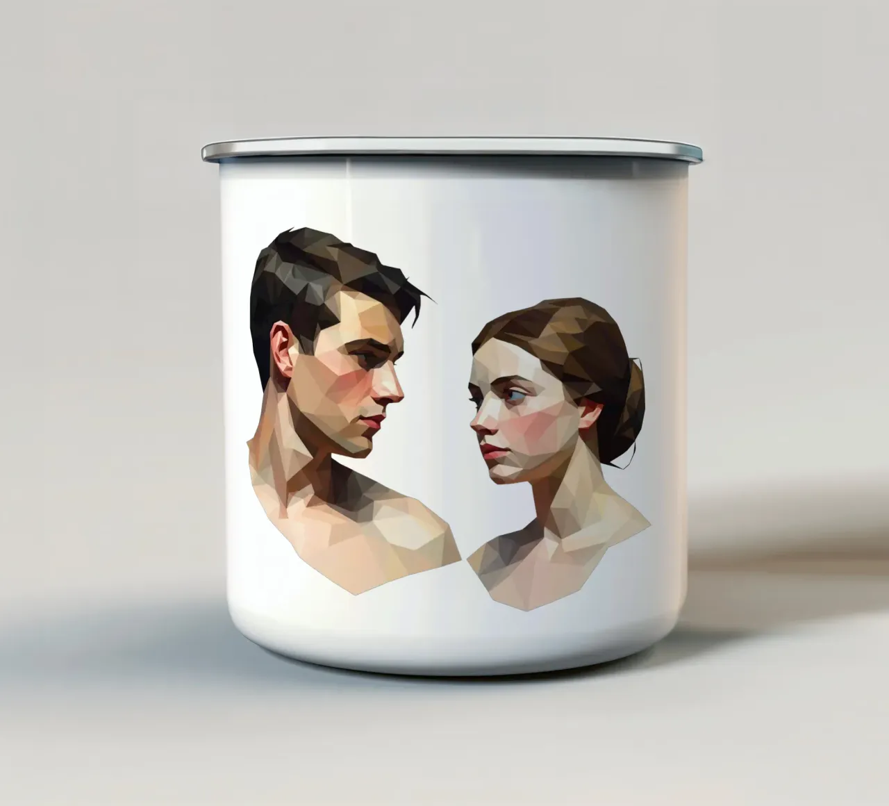 I segreti di me e te tazza in smalto da Low Profile