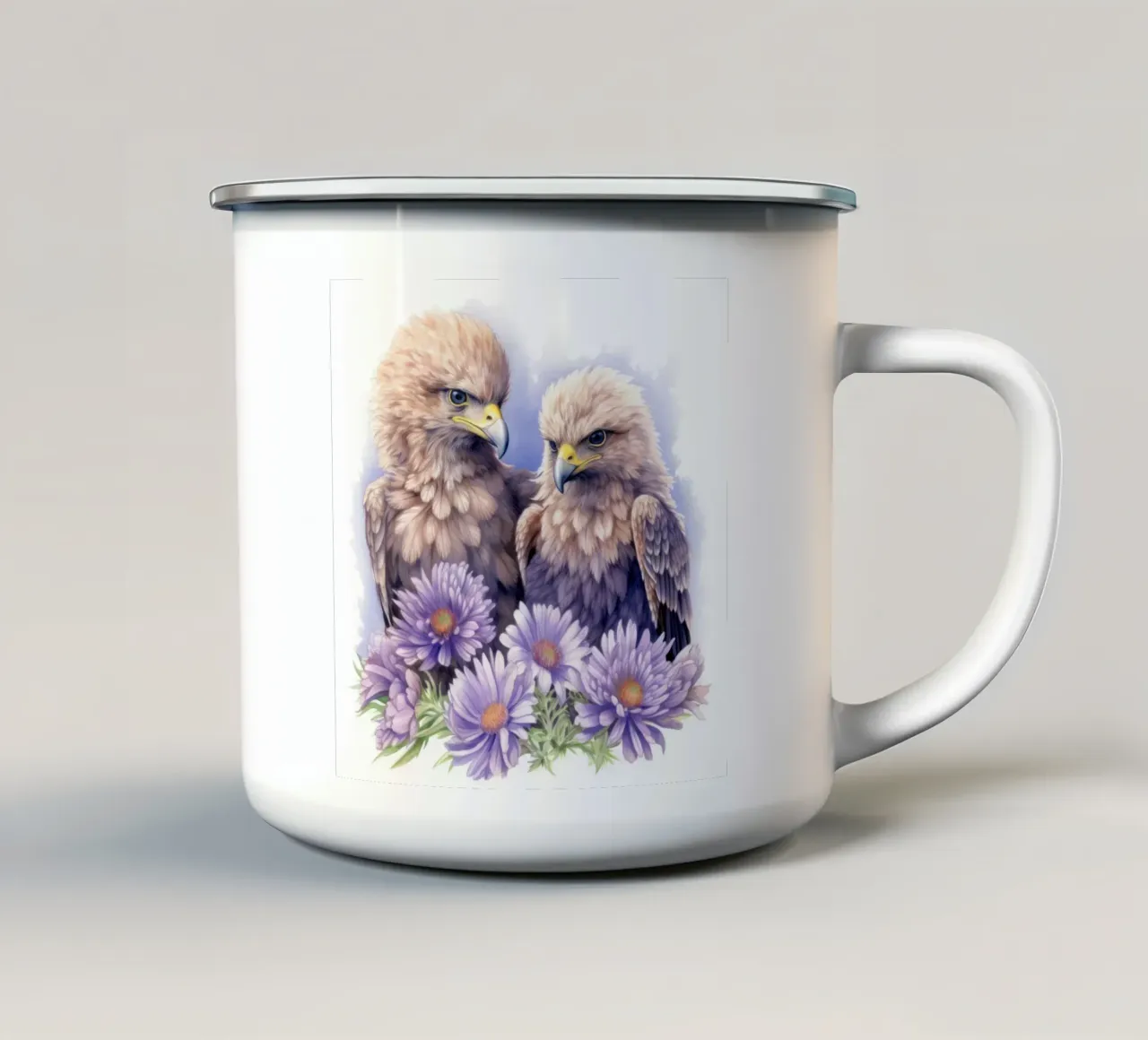Piccole aquile tazza in smalto da Happy Littles