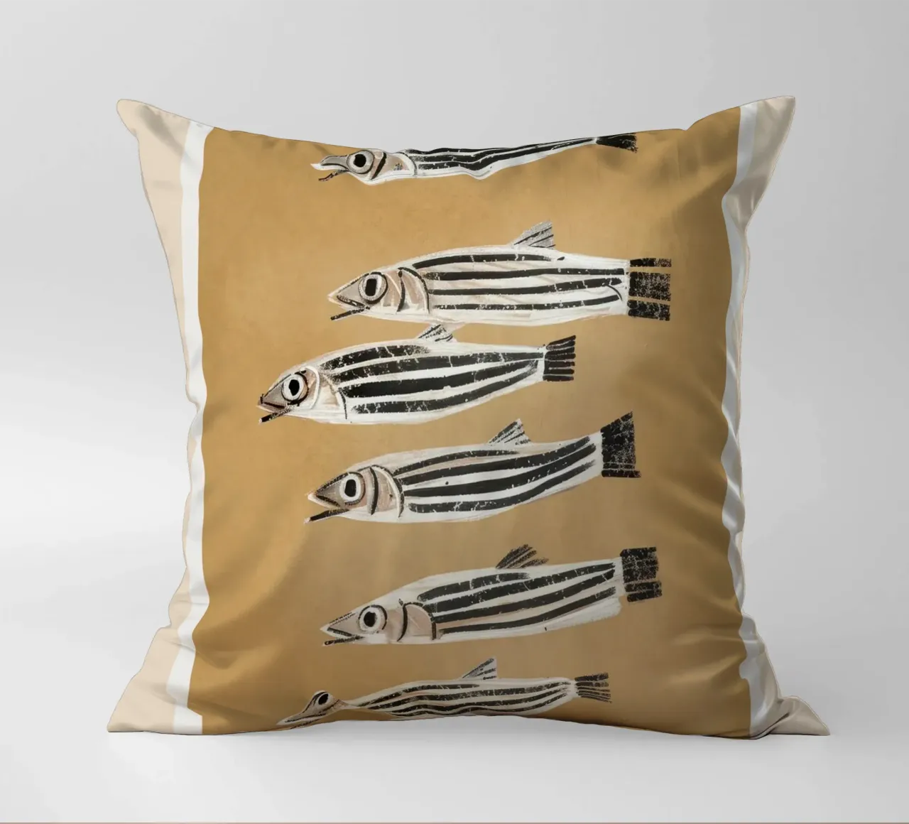 Studio minimo sui pesci cuscino da City Art