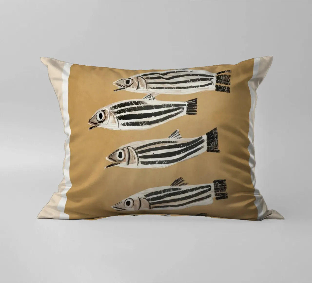 Studio minimo sui pesci cuscino da City Art